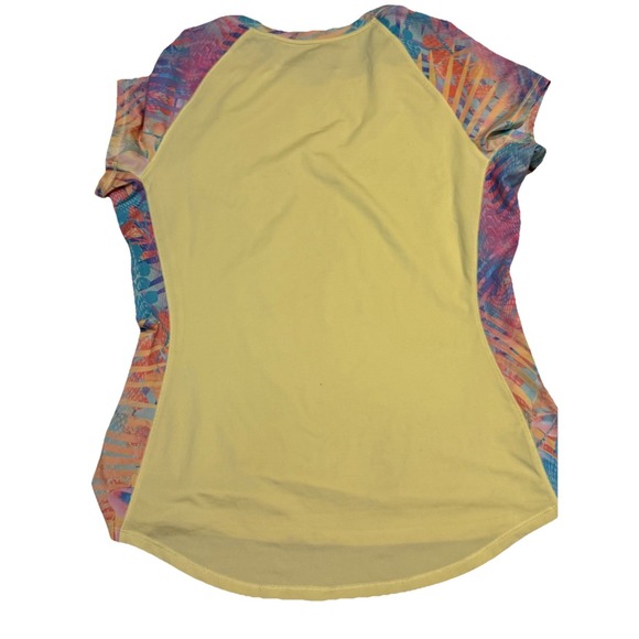Reel Legends Keep It Cool Tops – Yellow & Aqua, 2 Women's Size Large: quick dry - Picture 3 of 14